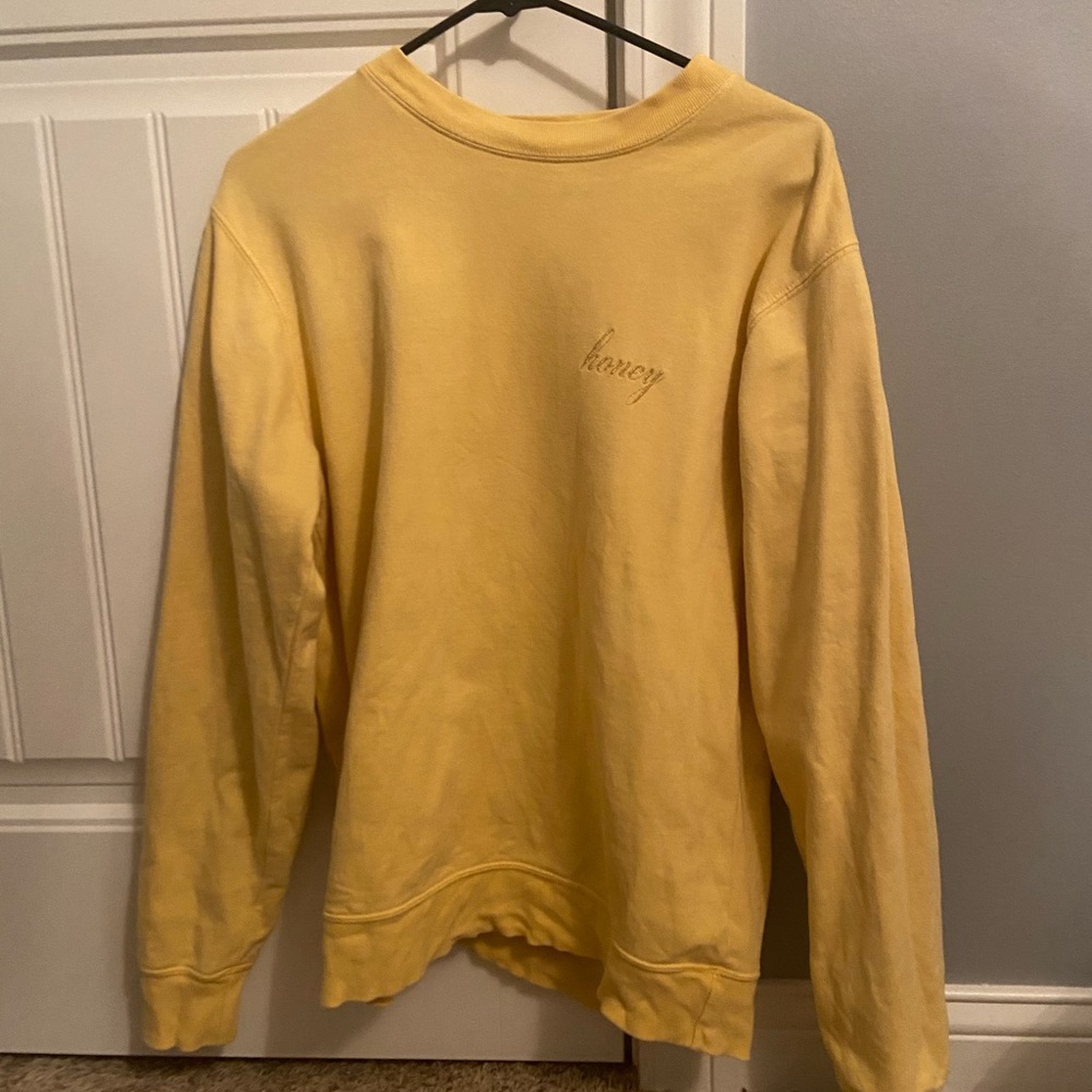 Brandy Melville Honey Crewneck